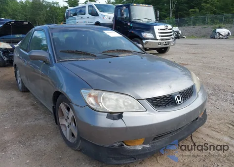2004 Honda Civic Ex from USA, damaged, VIN 1HGEM21944L084378